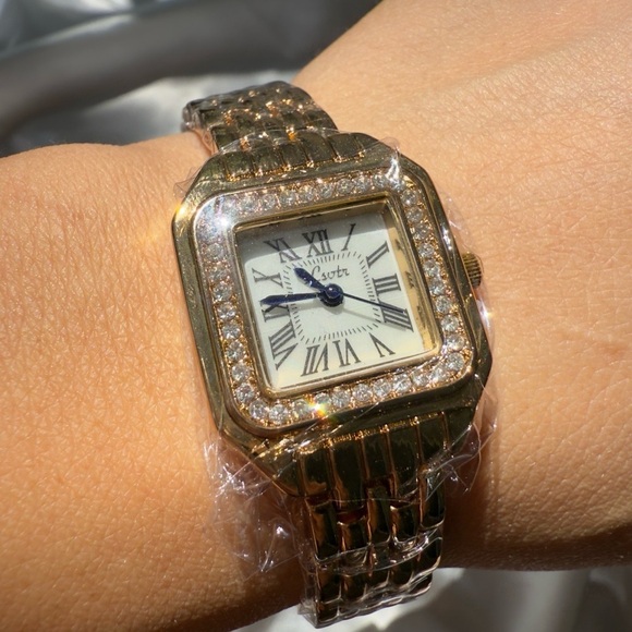 Panthere Classic Rectangle Stainless Steel Watch
Size adjustable main image 10